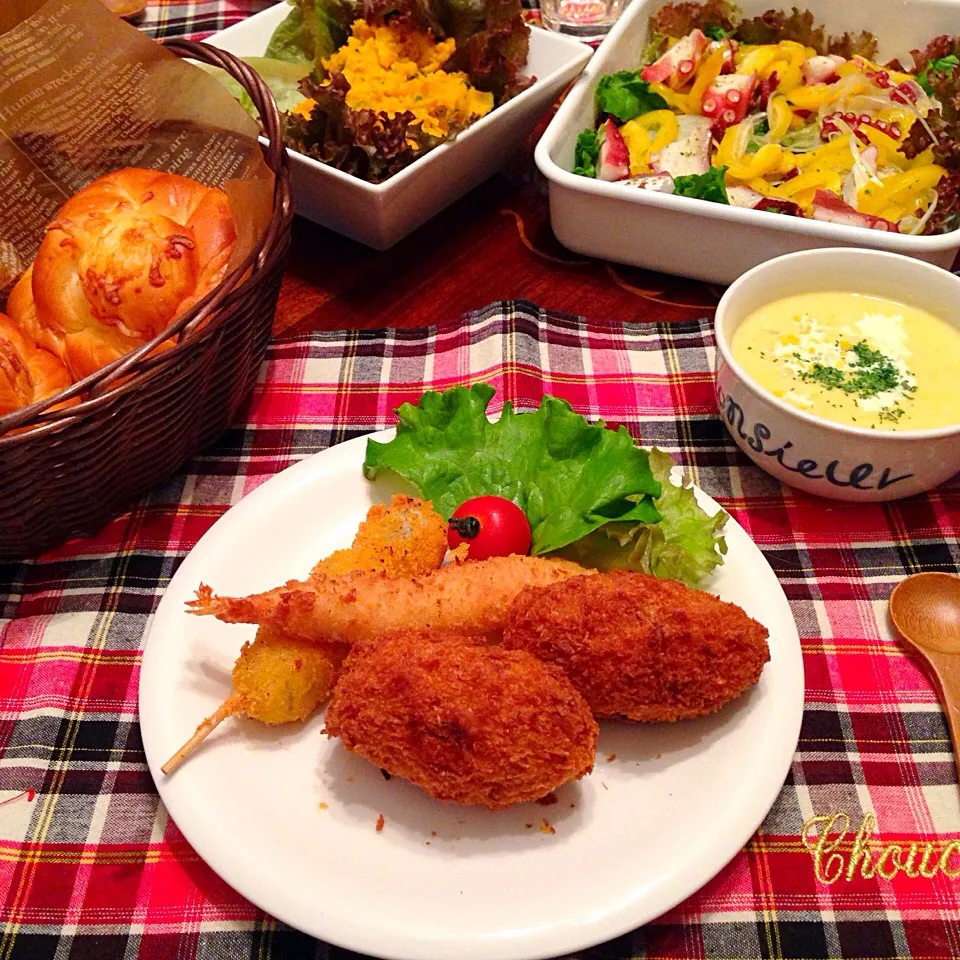 今日の晩御飯(๑´ڡ`๑)|ちゃたままさん