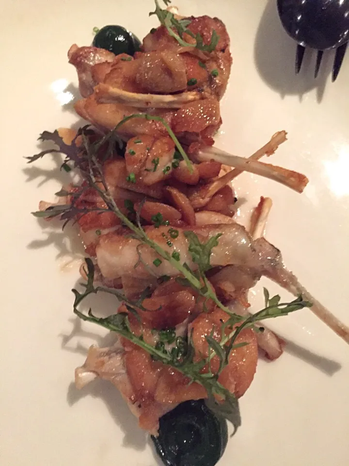 Roasted Frog Leg, special and signature France menu tonight|sarahさん