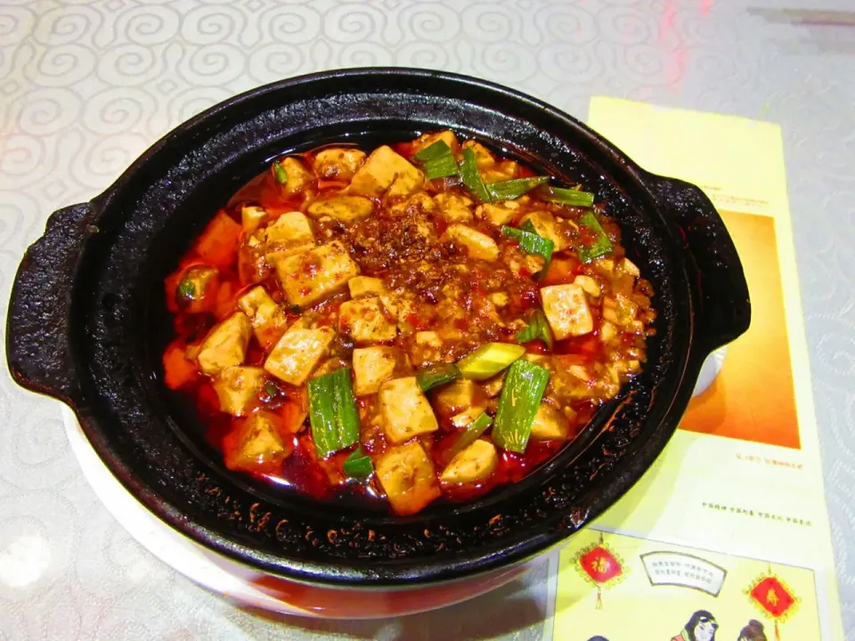 in 成都　陳麻婆豆腐　本:四川料理の旅p54 麻婆豆腐発祥のお店|うーぱーるーぱーさん