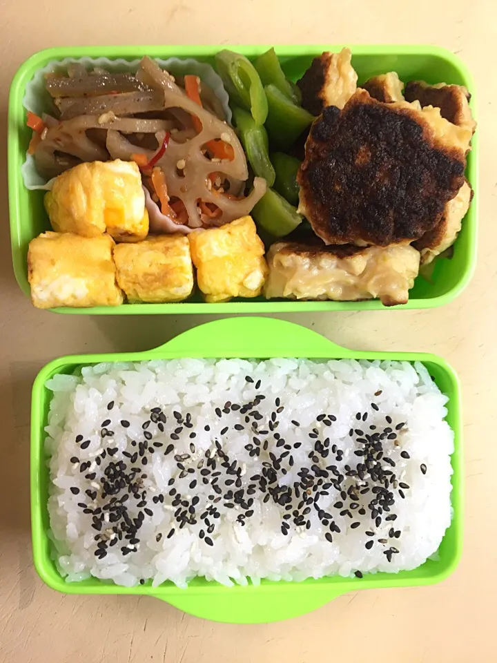 Snapdishの料理写真:お弁当／男子中学生|nayutaさん