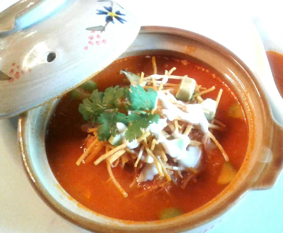 sopa de tortilla #tortillasoup #Cocina mexicana  #Mexican cuisine #slantedtaco|Jorge Bernal Márquezさん