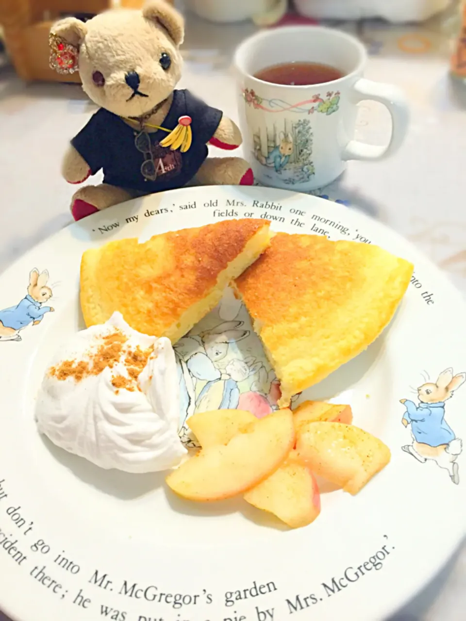 ホットケーキ😌|そるさん