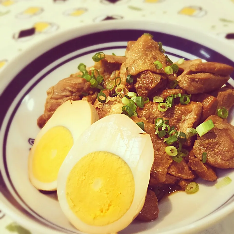 Snapdishの料理写真:鶏モモ肉のさっぱり味ぽん煮|うっちーさん