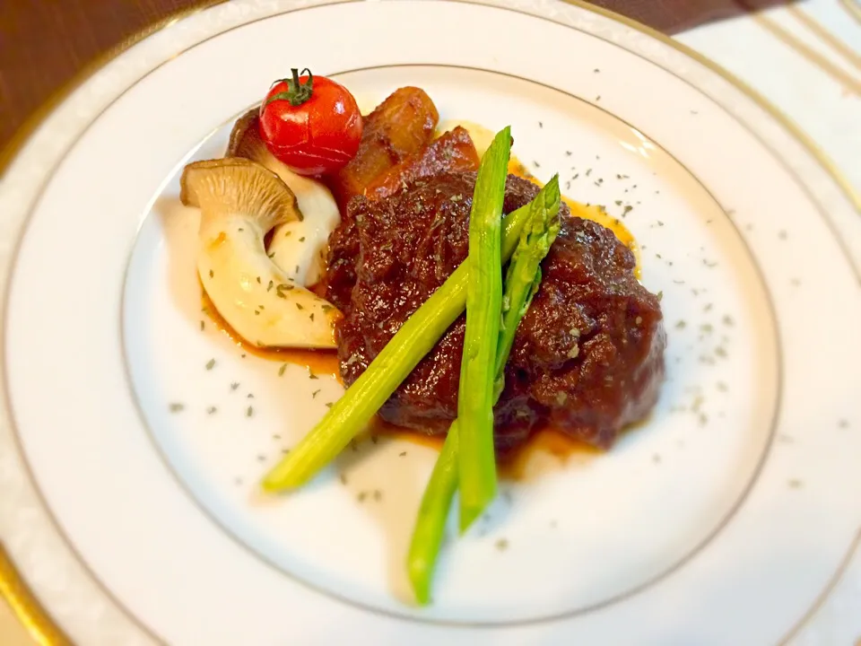 エゾジカのスネ肉のワイン煮込み|Tokkioさん