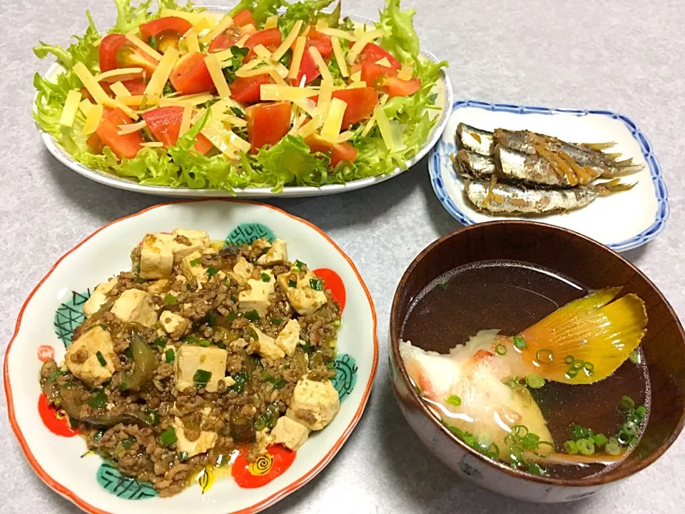 Snapdishの料理写真:麻婆茄子豆腐|Orie Uekiさん