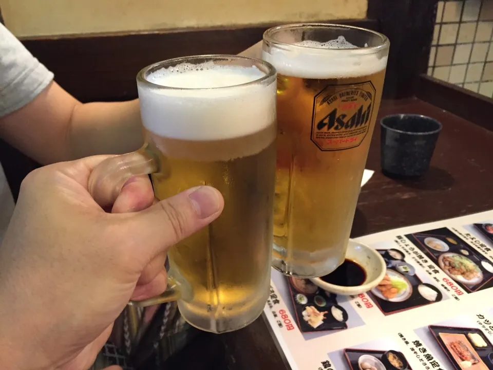 Snapdishの料理写真:乾杯っ🍻|Kojiさん