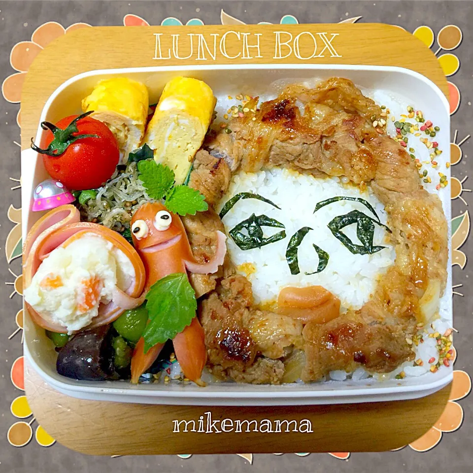 息子弁当  トンデリング君|miyukiさん