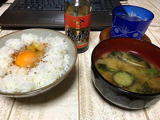 Snapdishの料理写真:今日の男飯(⌒-⌒; )ソフトボール前の軽食♫|ひーちゃんさん