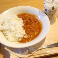 Snapdishの料理写真:古町糀製造所 蔵座敷店のカレーと糀みるくは安定の美味しさ|中渕綾 #船井総合研究所 経営コンサルタントさん