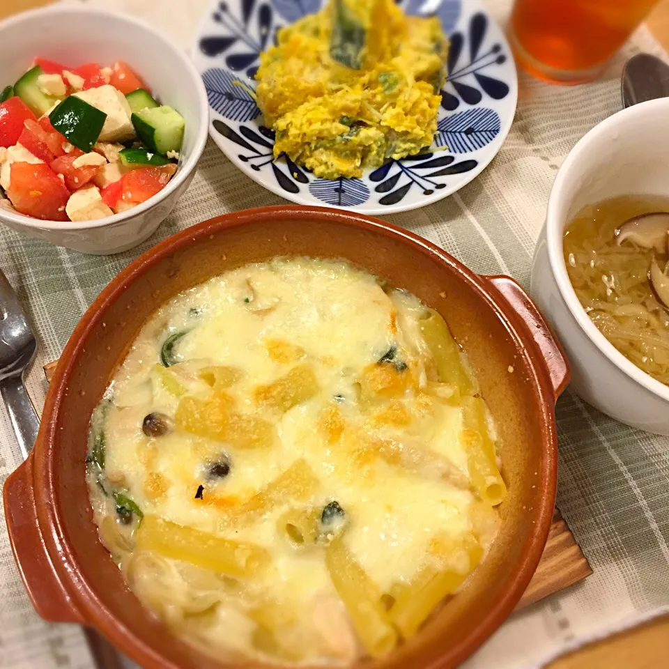 ぐらたんメインの夜ご飯|奥泉いづみさん