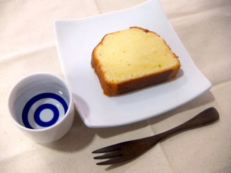 日本酒のパウンドケーキ|あおいさん