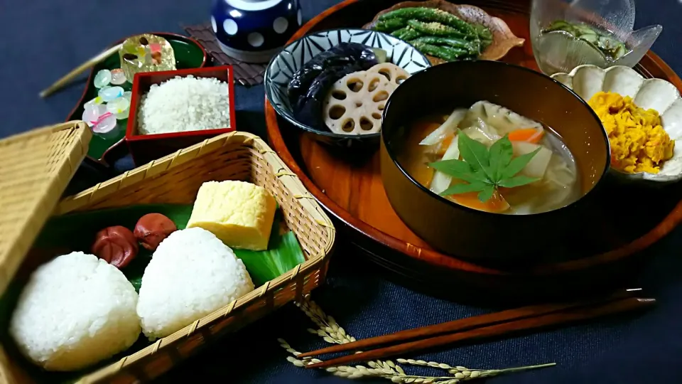 Snapdishの料理写真:キムカフェ🍵新米ご膳🍙|キム姉さん