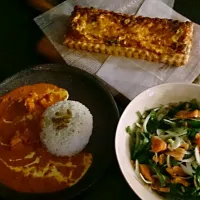 今日の晩御飯。バターチキンカレー|Yoshieさん