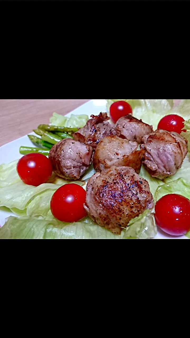 イタリアン肉巻き！インスタの動画見ておいしそうだったから作ってみた！
@food.kurashiru|a--meさん