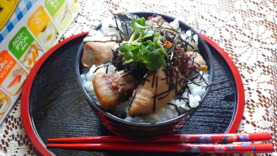 🍜鰤(ぶり）茶漬け～(ペーパーは、魚の臭み取りに使用しました）/玉露園の昆布茶も使用！|*ママちゃん*さん