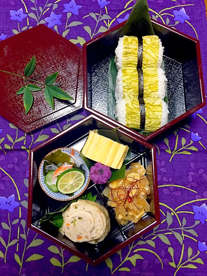 鷄ひき肉の信田巻きあんかけ弁当❤︎|Mayumi Konishiさん