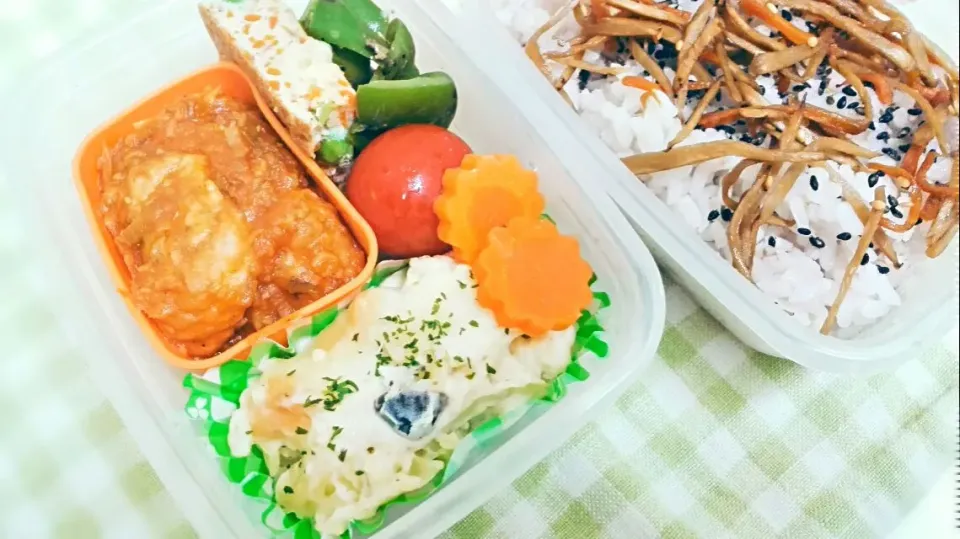 お野菜中心🍅夫のお弁当|mineさん