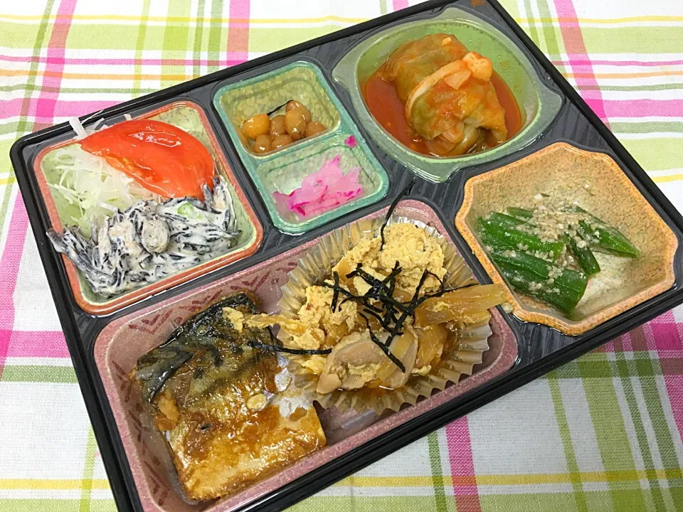 鯖の照り煮 日替わり弁当 豊川市宅配|Naokazu Kuritaさん