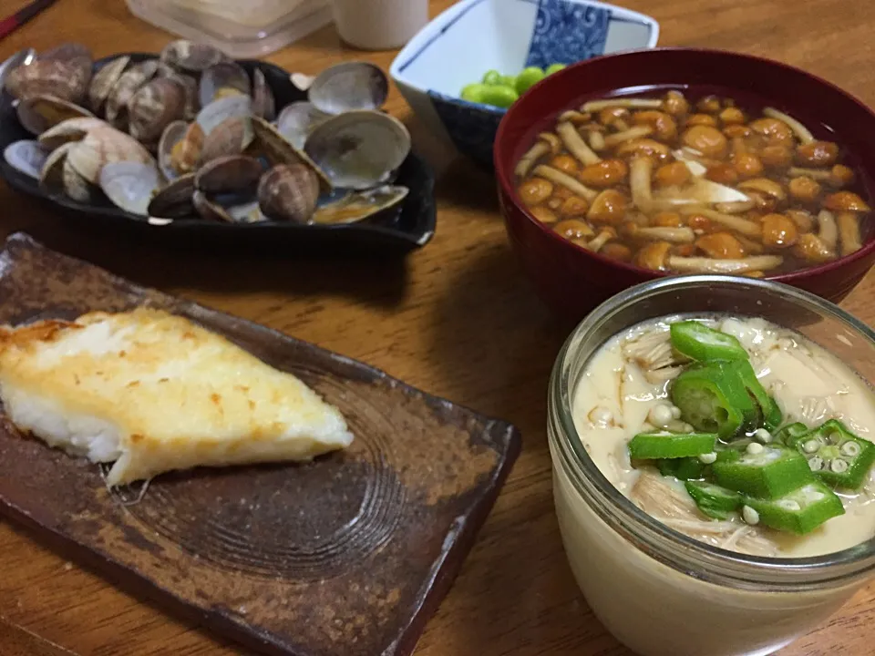 Snapdishの料理写真:胃腸快復期のお夕飯 9.12|さんだーさん