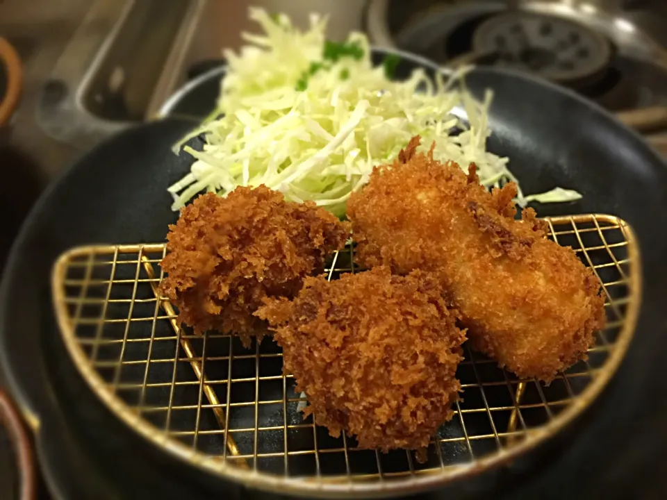 黒豚ヒレカツと黒豚コロッケ（鹿児島 あぢもり）|チルさん