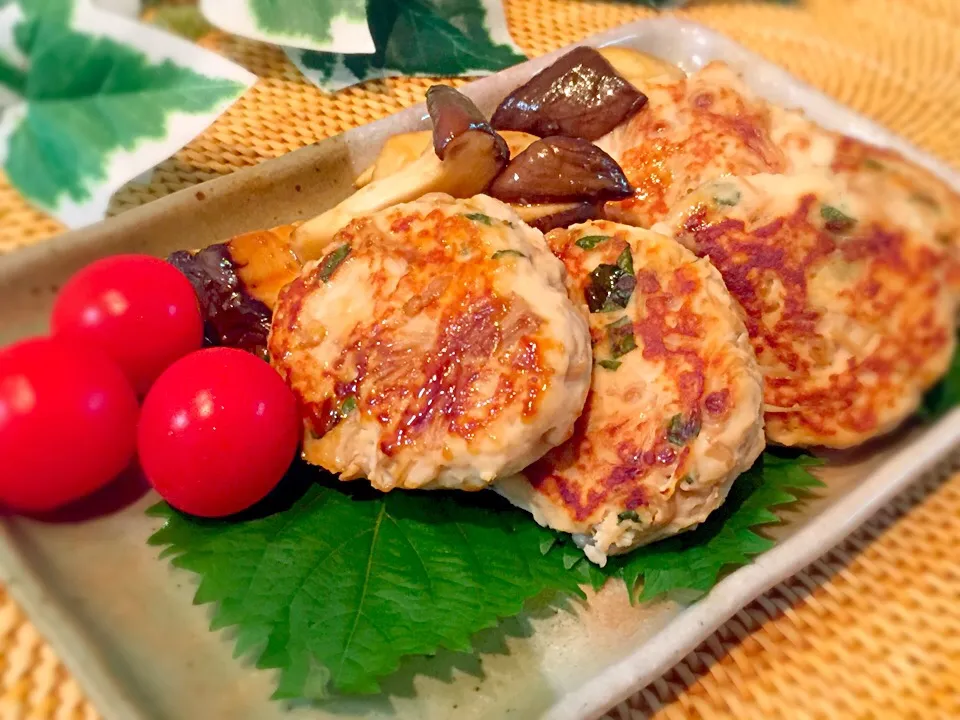 Snapdishの料理写真:みったんの料理 なめたけつくね♡|あゆさん