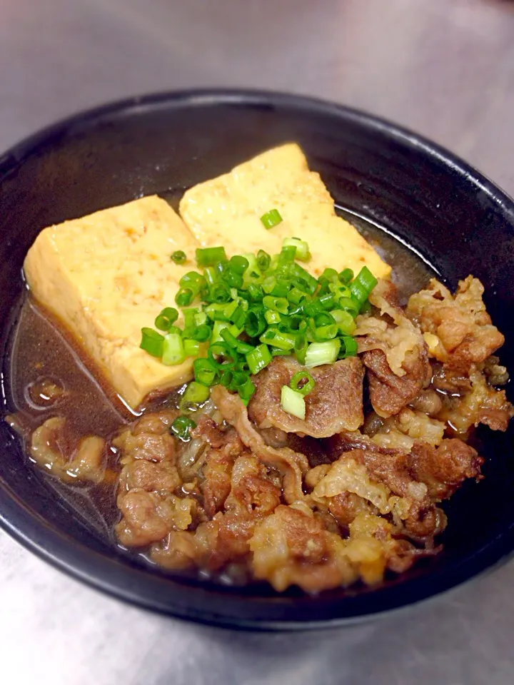 季節限定メニュー　店内仕込みの肉豆腐|なちゅさん