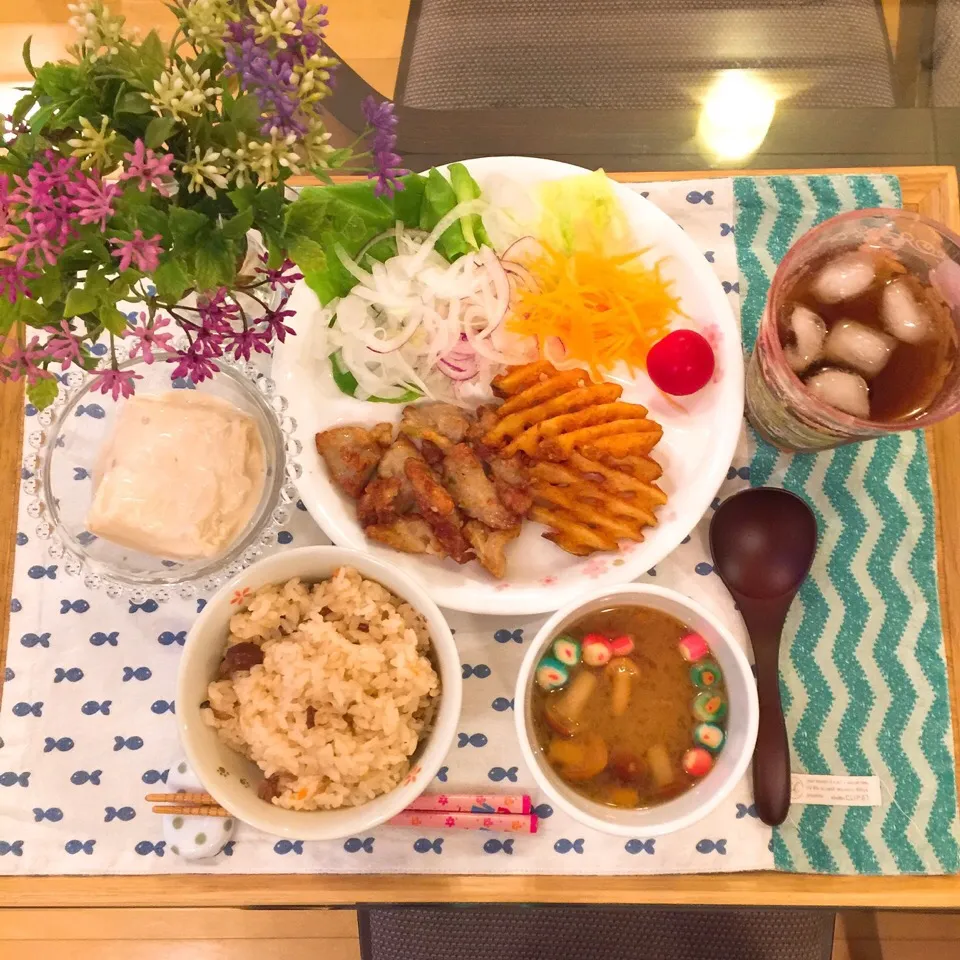 Snapdishの料理写真:9/13❤︎娘の晩ごはん❤︎|Makinsさん