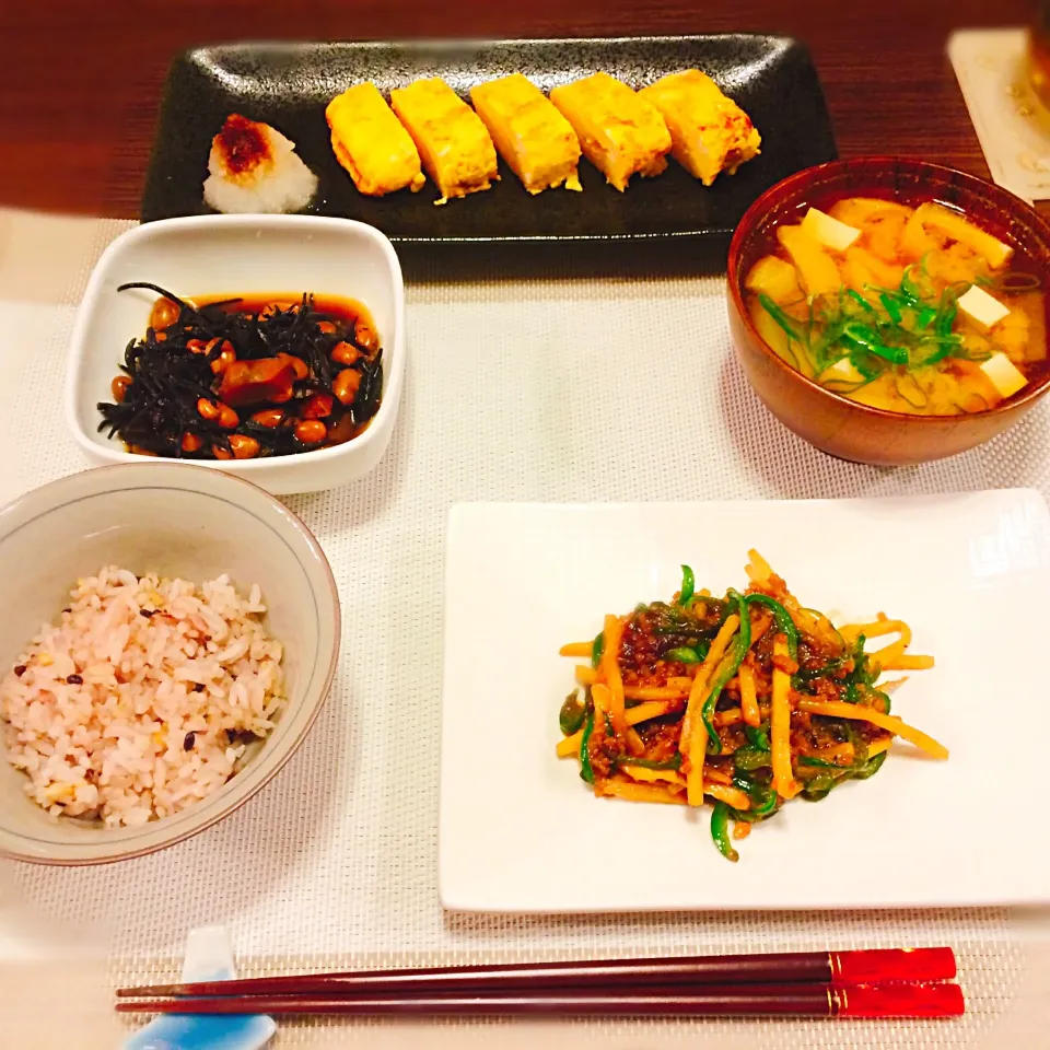 今日の晩御飯🍚|🍎ゆかりんご🍎さん