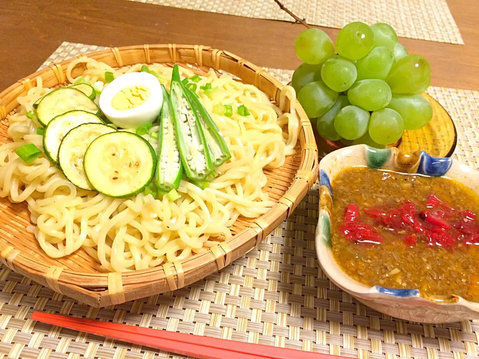 ドライキーマカレーリメイク。カレーつけ麺|ゆっちこさん