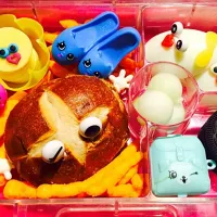 Snapdishの料理写真:Shopkins Bento Lunch|Cheryl Melnickさん