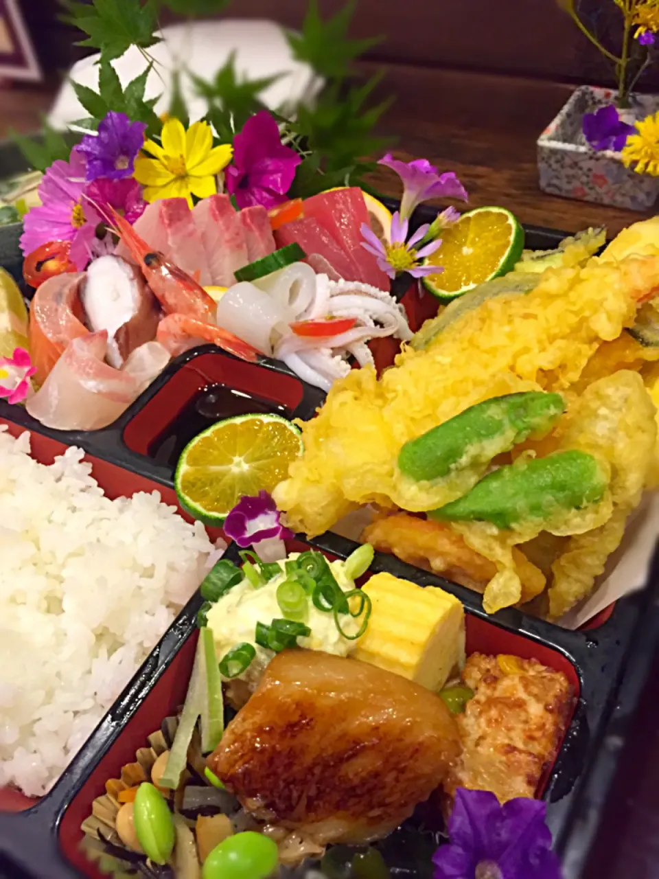 Snapdishの料理写真:花びし弁当1,080円|hinomizさん