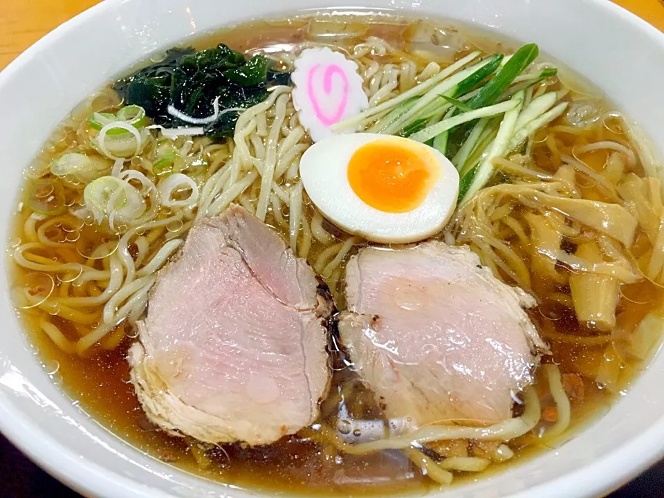 Snapdishの料理写真:盛岡 ドライブインろばたの冷やしラーメン|pipioujiさん