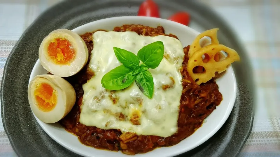 リメイクで焼きカレー|らんちゃんさん