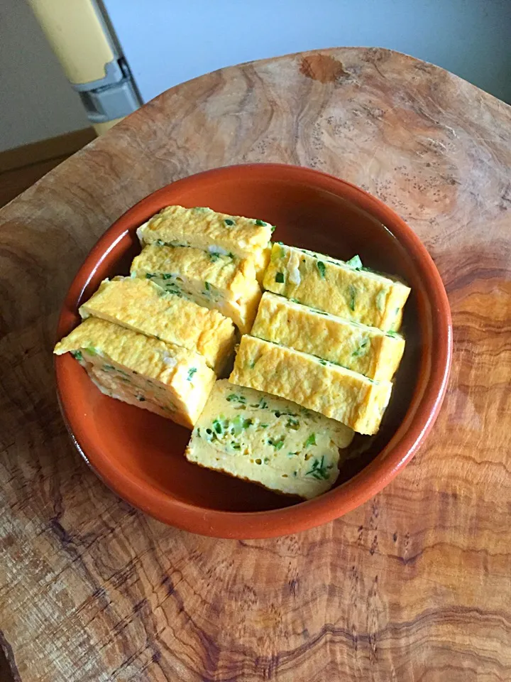 今日のおつまみ ニラ卵焼き|sayakaさん