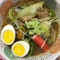 Snapdishの料理写真:野菜たっぷりラーメン|kanameさん