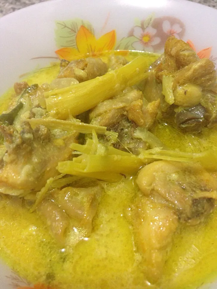 Snapdishの料理写真:Ayam masak lemak|Nasuhaさん