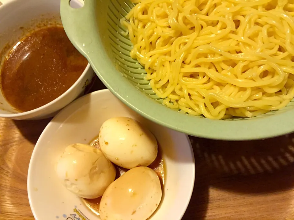 つけ麺と味玉(◍•ڡ•◍)❤|いつみさん