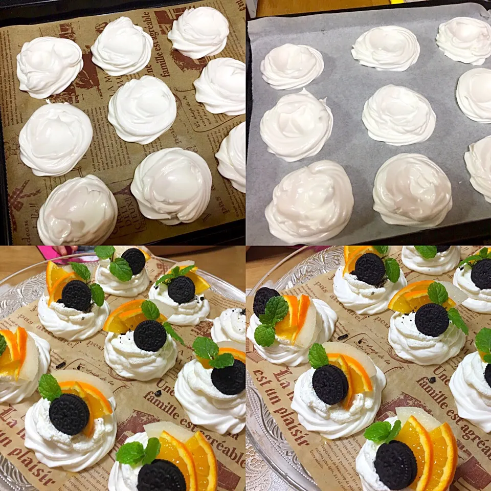 Summer Oreo pavlova sweets for tonight|Babyluv Cabrera Ocampoさん