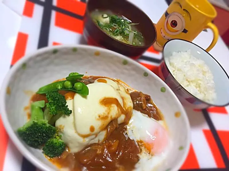 今日の晩御飯は
煮込みハンバーグ💓|kanakoさん