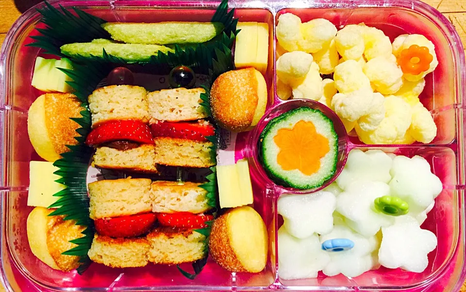 Flowers and Shapes Bento Lunch|Cheryl Melnickさん