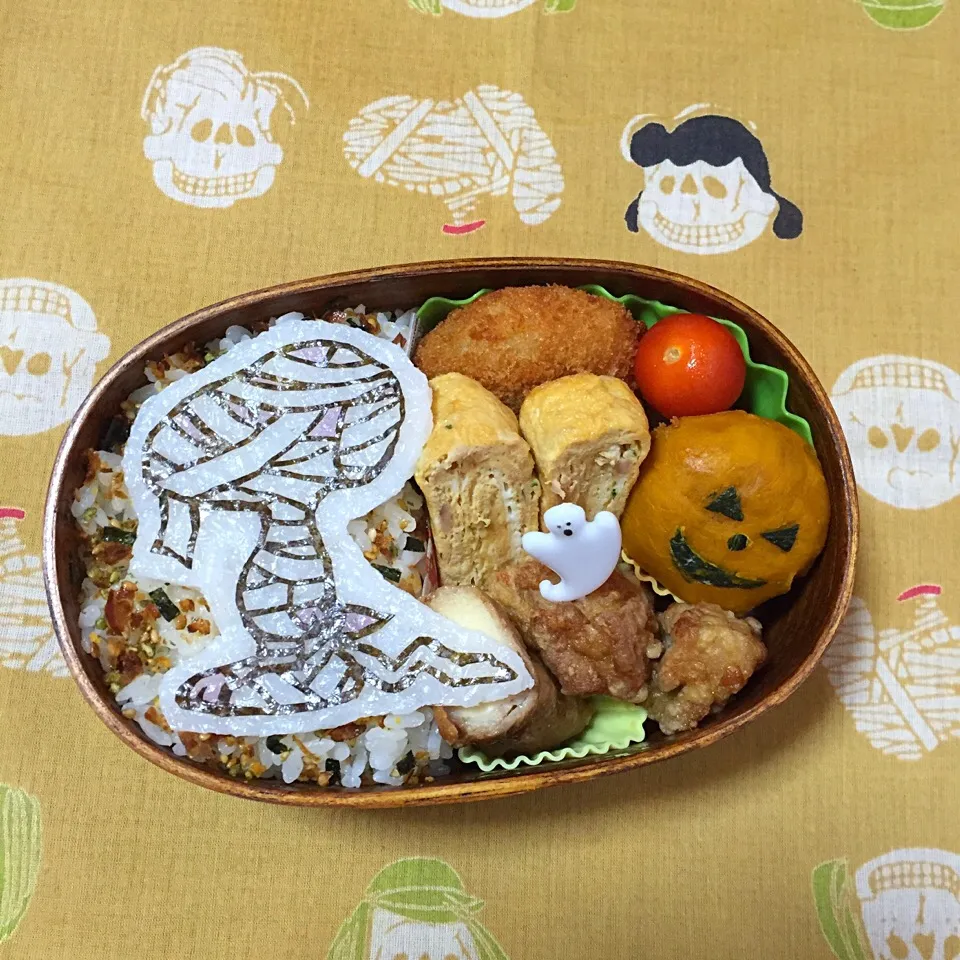 JC体育大会 ホラーナイトスヌーピー 海苔切り弁当|namimoさん