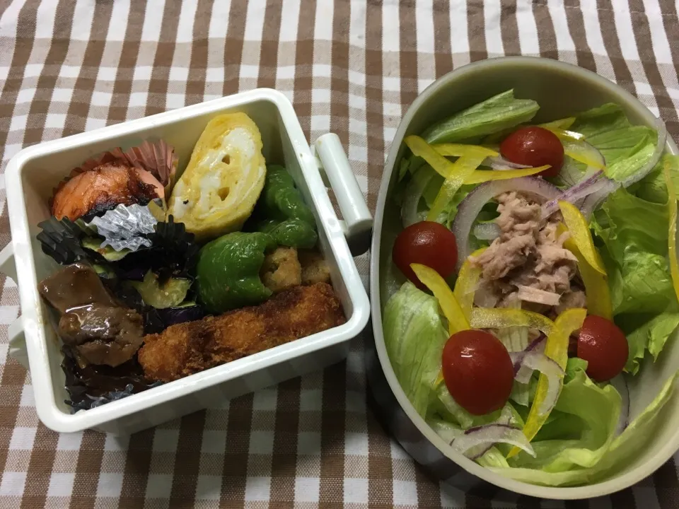 Snapdishの料理写真:9月14日 週の中日弁当|sakuramochiさん