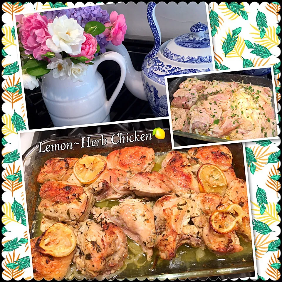 Lemon ~ Herb Chicken🍋|🌺IAnneさん