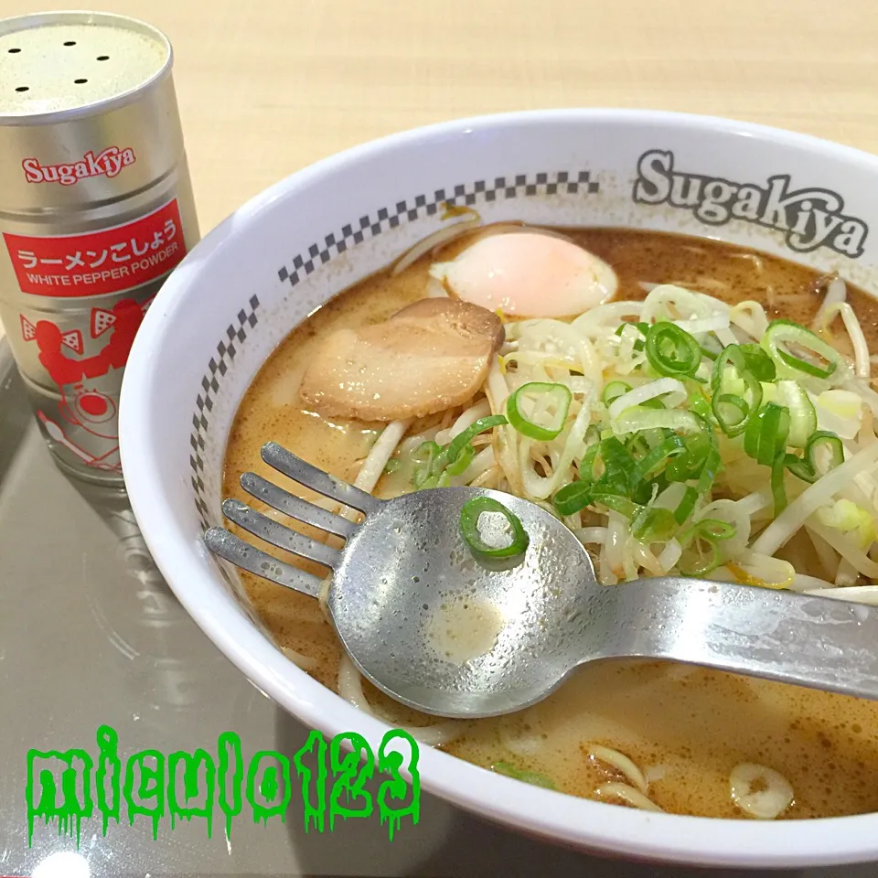 Snapdishの料理写真:コク旨ラーメン(◍•ڡ•◍)❤|いつみさん