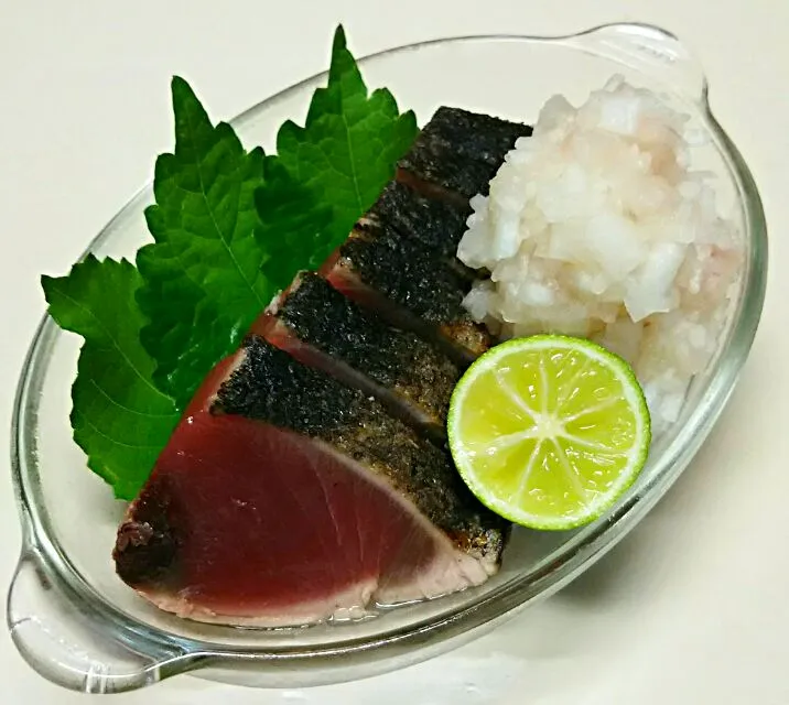 鰹のたたき🐟|あらいぐまのしっぽさん