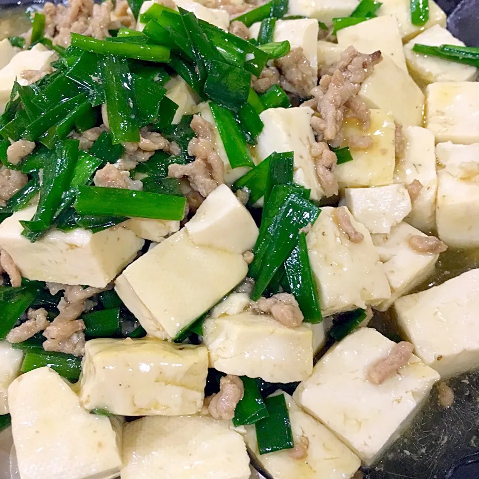 夕食は頂いたお豆腐で麻婆豆腐風〜😬|Seikoさん