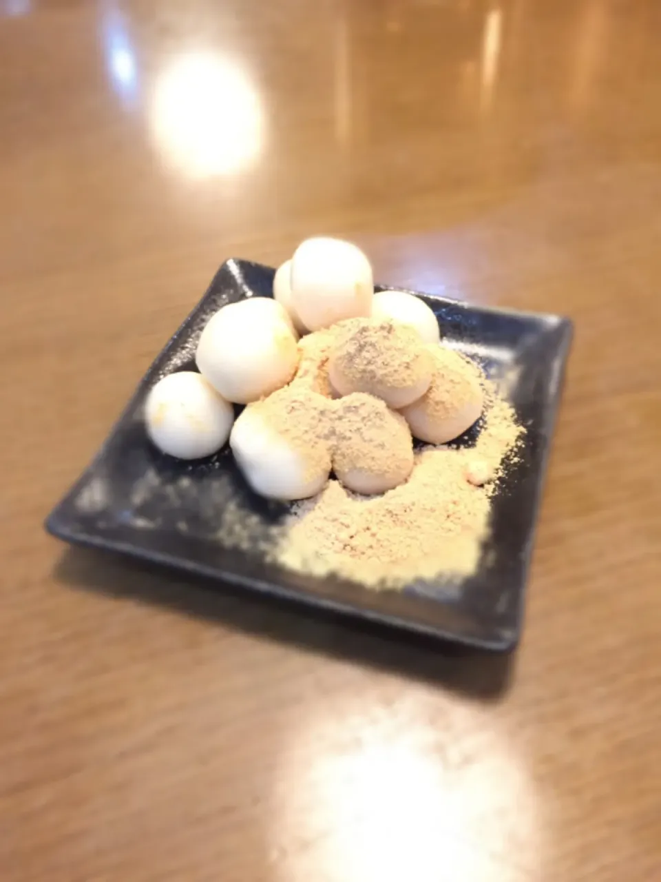 Snapdishの料理写真:→ → →
お月見ヘルシー団子♡|如月( ﻿˶﻿´⚰︎`˵﻿ )さん