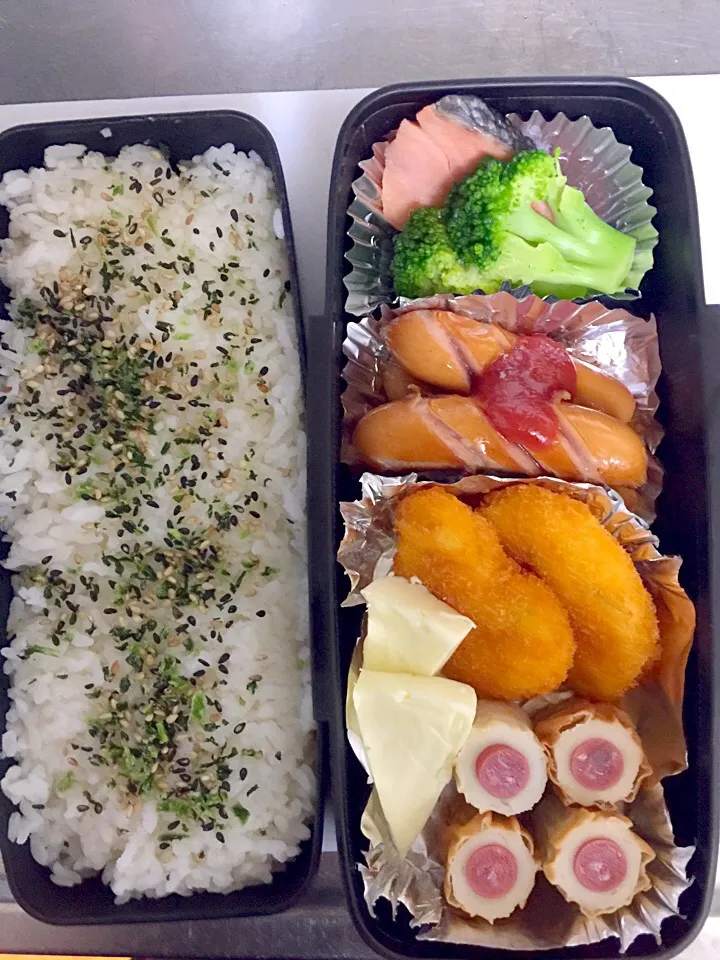 父が作る高校生弁当|鏡太郎さん