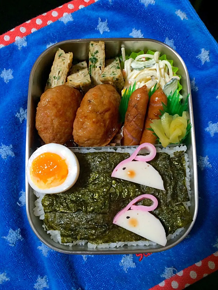 Snapdishの料理写真:お月見お弁|にゃおさん