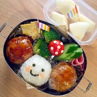 Snapdishの料理写真:長女の遠足弁当|みかさん